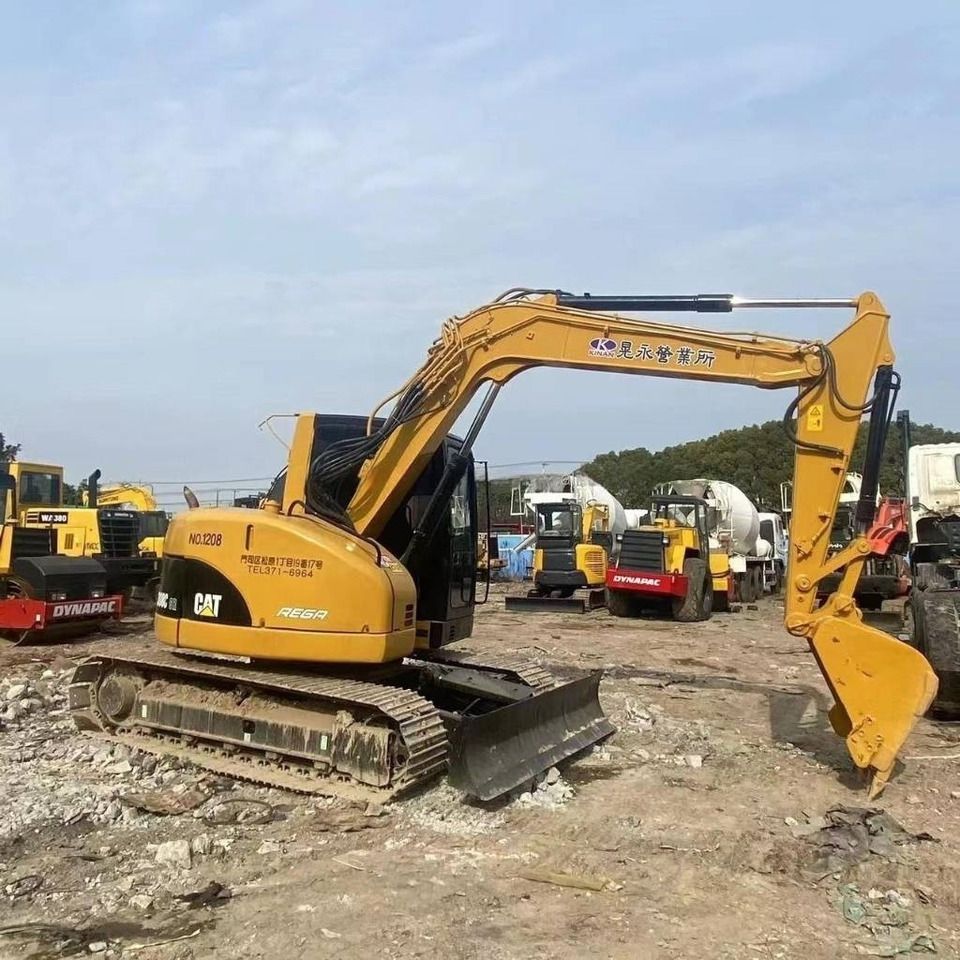 2023 Caterpillar 308C mini excavator side view