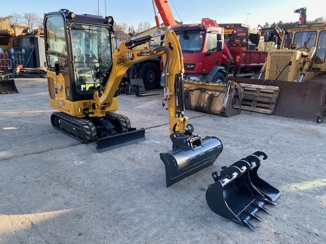 2023 Caterpillar 301.8 mini excavator, front three-quarter view 2023 Caterpillar 301.8 mini excavator, front three-quarter view
