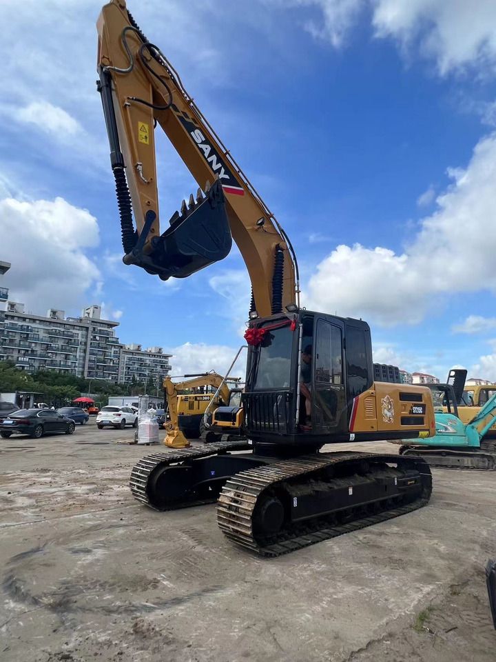 2024 Sany 215CPRO crawler excavator, front three-quarter view 2024 Sany 215CPRO crawler excavator, front three-quarter view