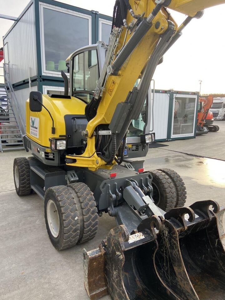 2023 Wacker Neuson EW65 wheel excavator, front three-quarter view 2023 Wacker Neuson EW65 wheel excavator, front three-quarter view