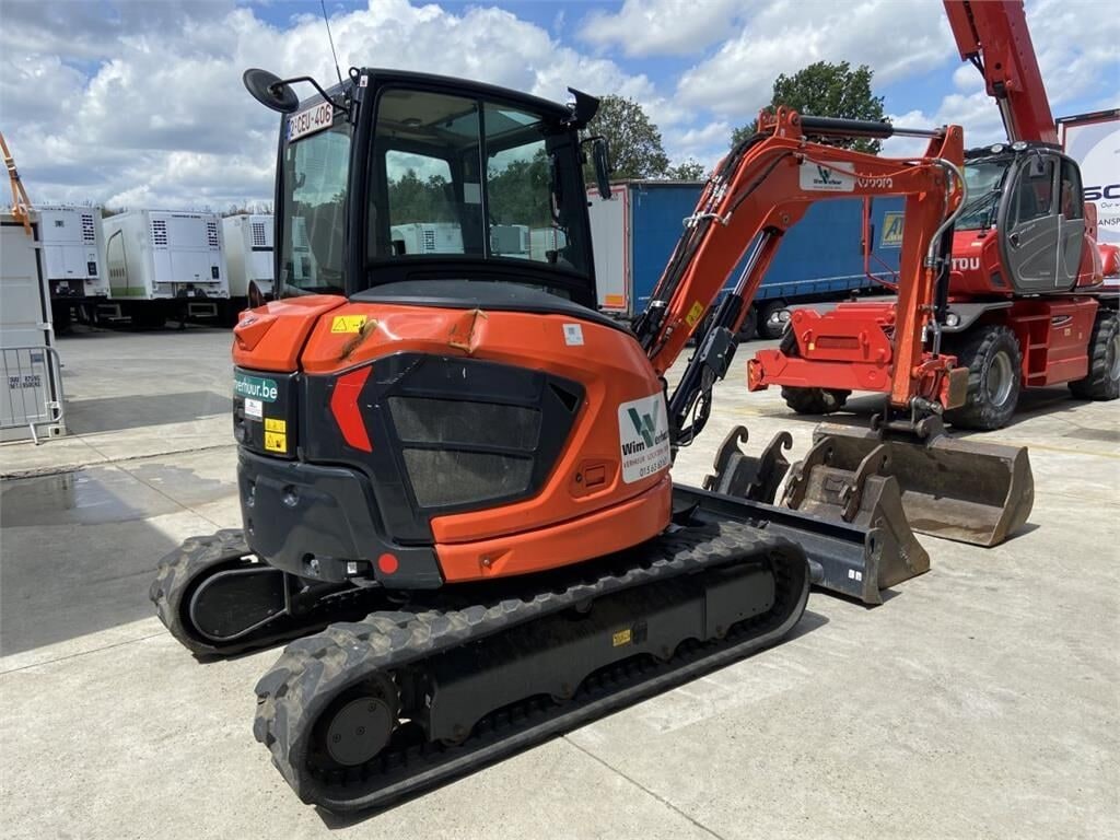 2022 Kubota U50-5 mini excavator, side view