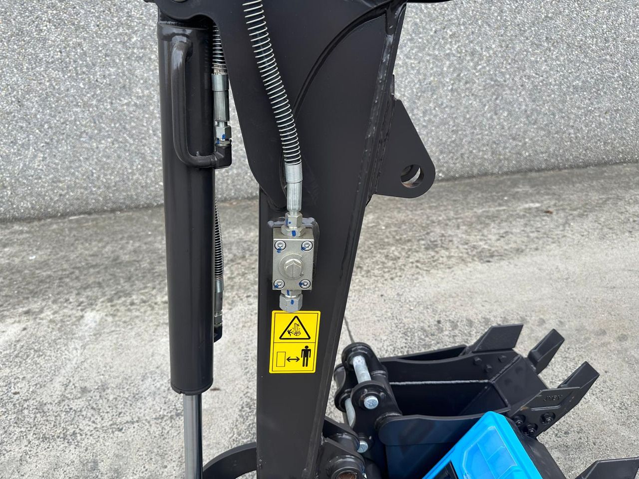 2026 Rhinoceros XN18 mini excavator boom and bucket detail