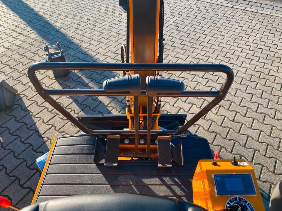 2026 Berger Kraus BK1500JS mini excavator operator station view