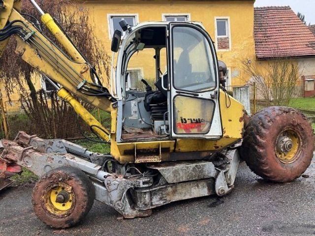 1999 Menzi Muck A71 T2 M walking excavator side view