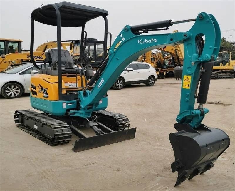 2024 Kubota U17 mini excavator, three-quarter view 2024 Kubota U17 mini excavator, three-quarter view