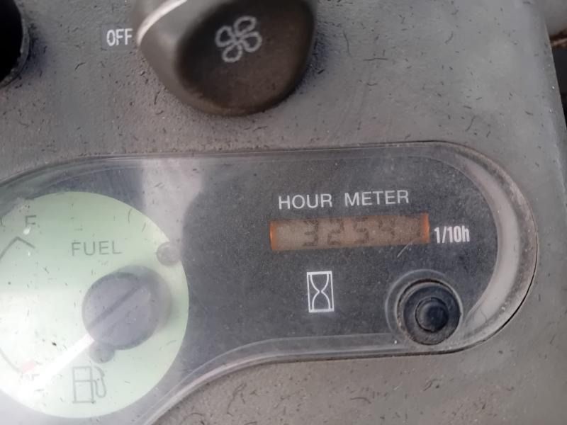 2012 Yanmar VIO25-4 mini excavator instrument panel view