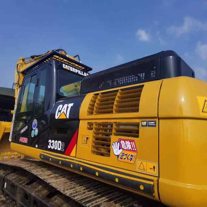 2021 Caterpillar 330D2 crawler excavator, side profile view 2021 Caterpillar 330D2 crawler excavator, side profile view