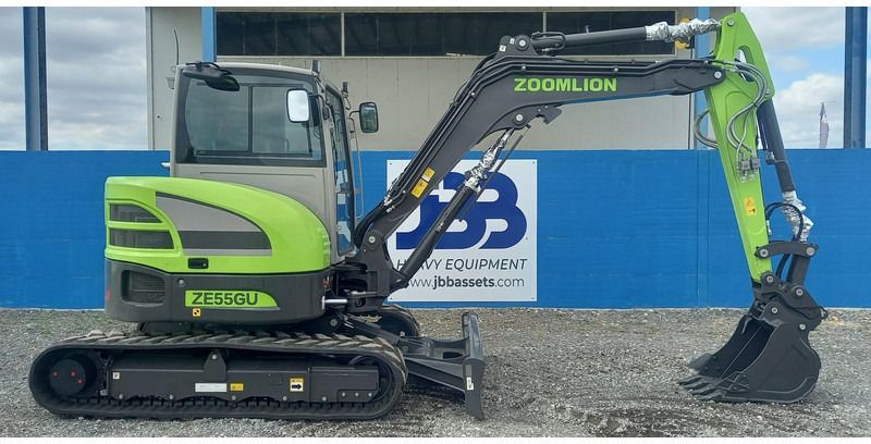 2025 Zoomlion ZE55GU mini excavator side view 2025 Zoomlion ZE55GU mini excavator side view
