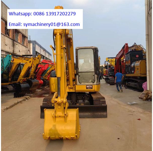 2019 Komatsu PC78US-6N0 mini excavator, front view