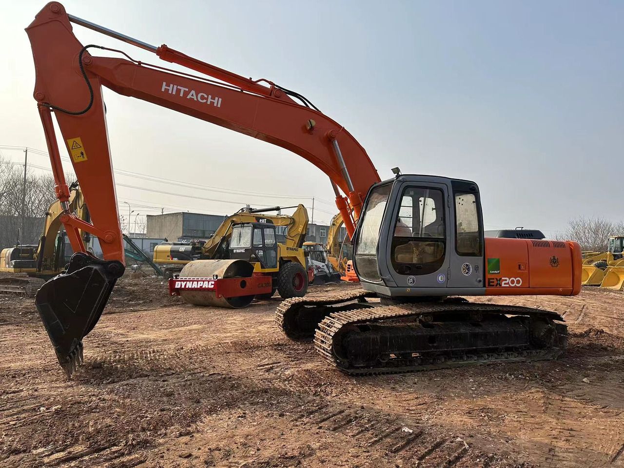 2019 Hitachi EX200-5 crawler excavator, side view