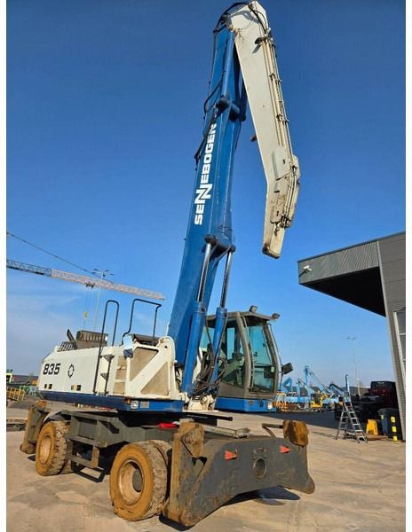 2005 Sennebogen 835M material handler, side view