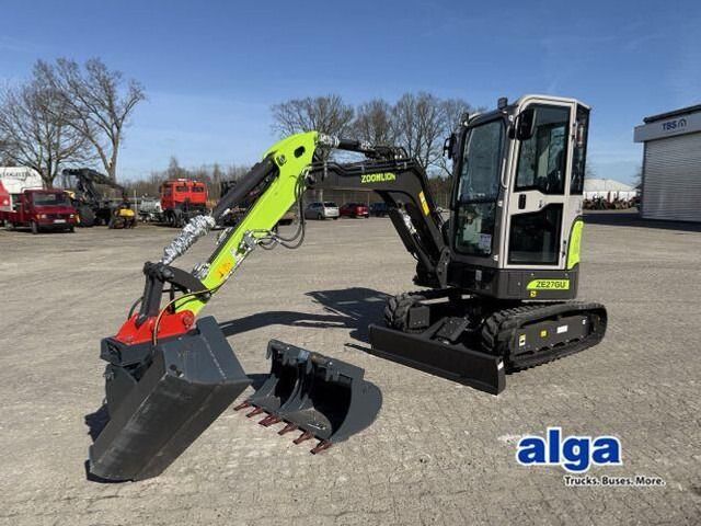 2025 Zoomlion ZE27GU mini excavator, side view