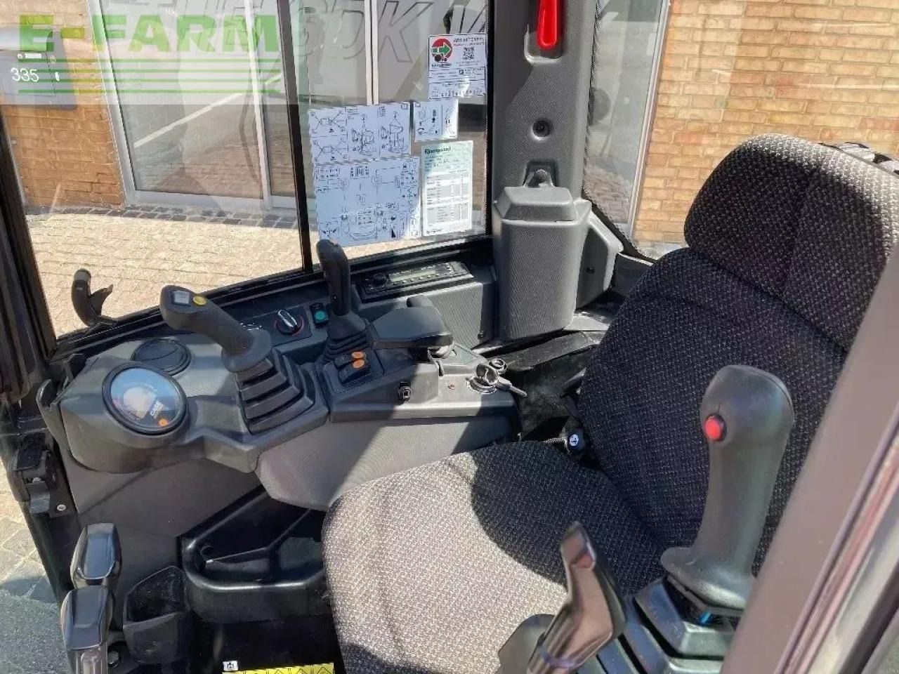 2023 CASE CX19D mini excavator interior view 2023 CASE CX19D mini excavator interior view
