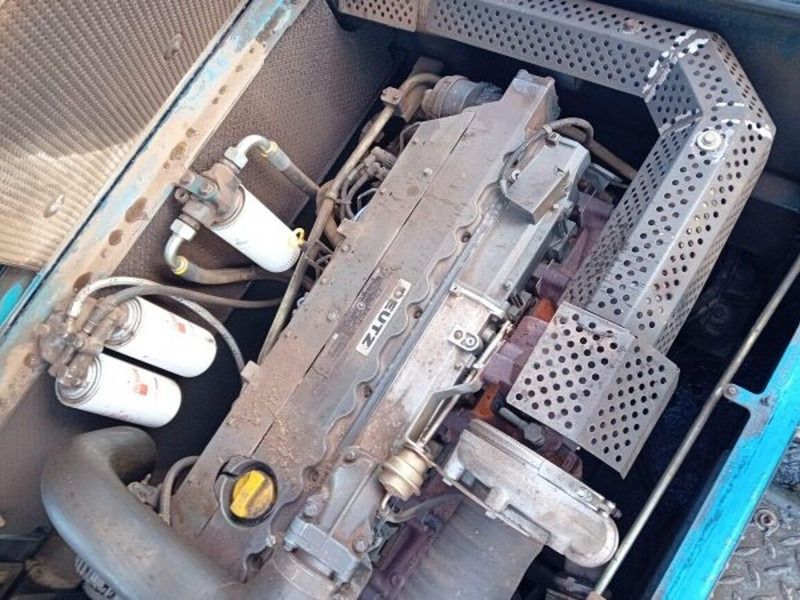 2010 Fuchs MHL350 material handler engine compartment view 2010 Fuchs MHL350 material handler engine compartment view