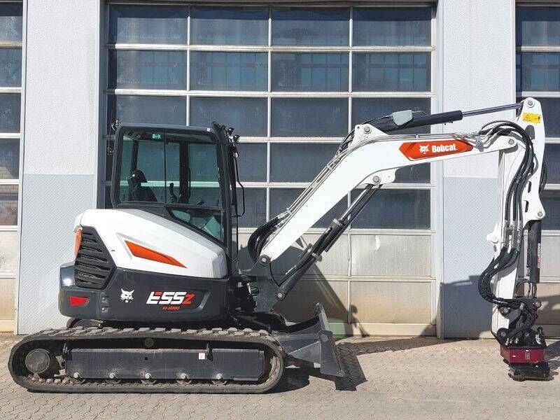 2022 Bobcat E55 Z mini excavator, side view 2022 Bobcat E55 Z mini excavator, side view