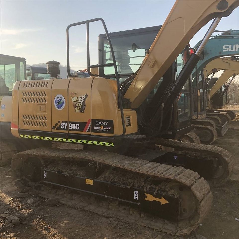 2024 Sany SY95C mini excavator side view