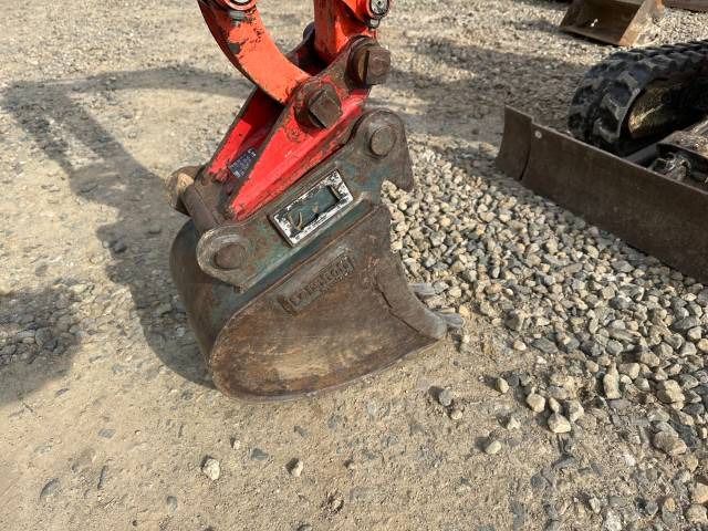 2013 Kubota K008-3 mini excavator bucket attachment