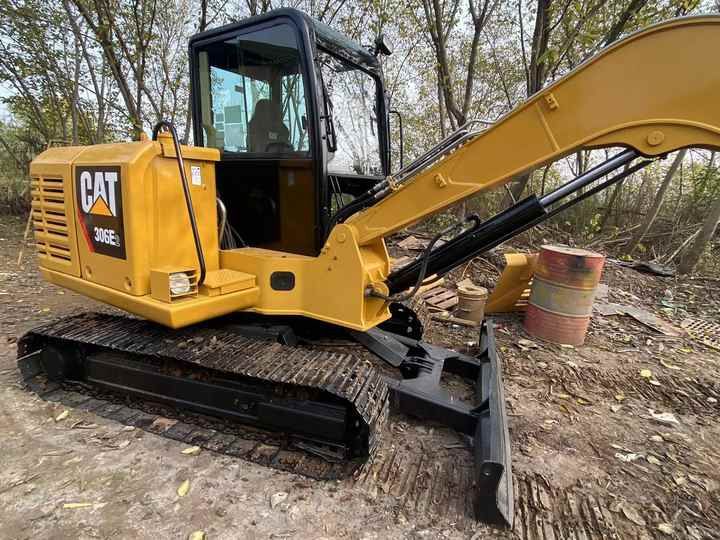 2022 Caterpillar 306E2 mini excavator, side view 2022 Caterpillar 306E2 mini excavator, side view