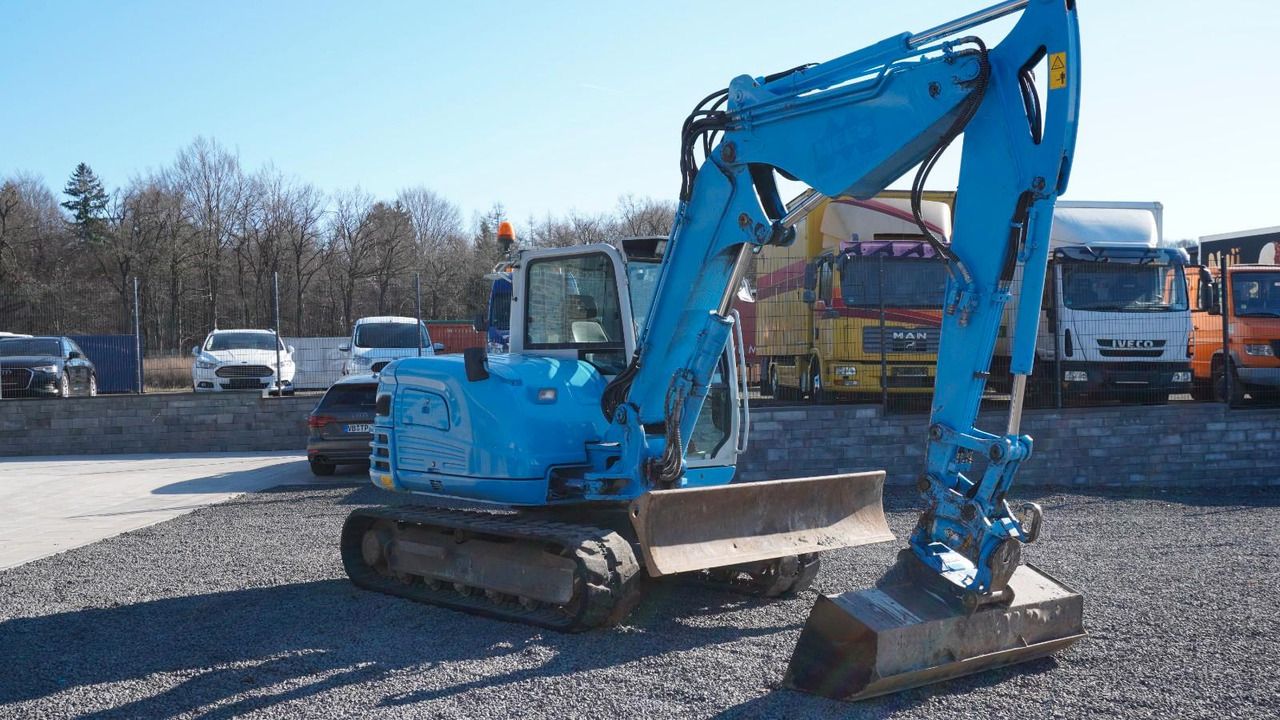 2017 Takeuchi TB290 mini excavator, side view 2017 Takeuchi TB290 mini excavator, side view