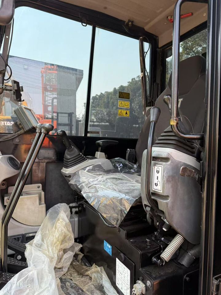 2020 Caterpillar 305.5E2 mini excavator interior view