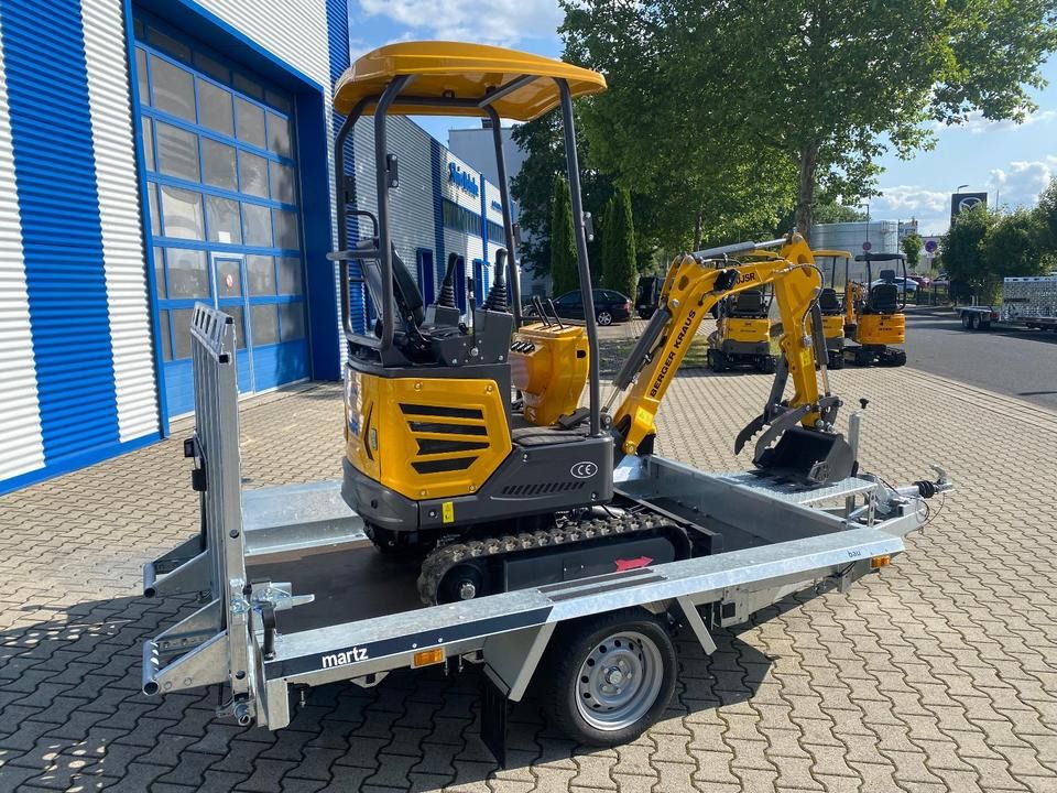 Mini-pelle Berger Kraus BK1250JSR Mini-pelle Berger Kraus BK1250JSR