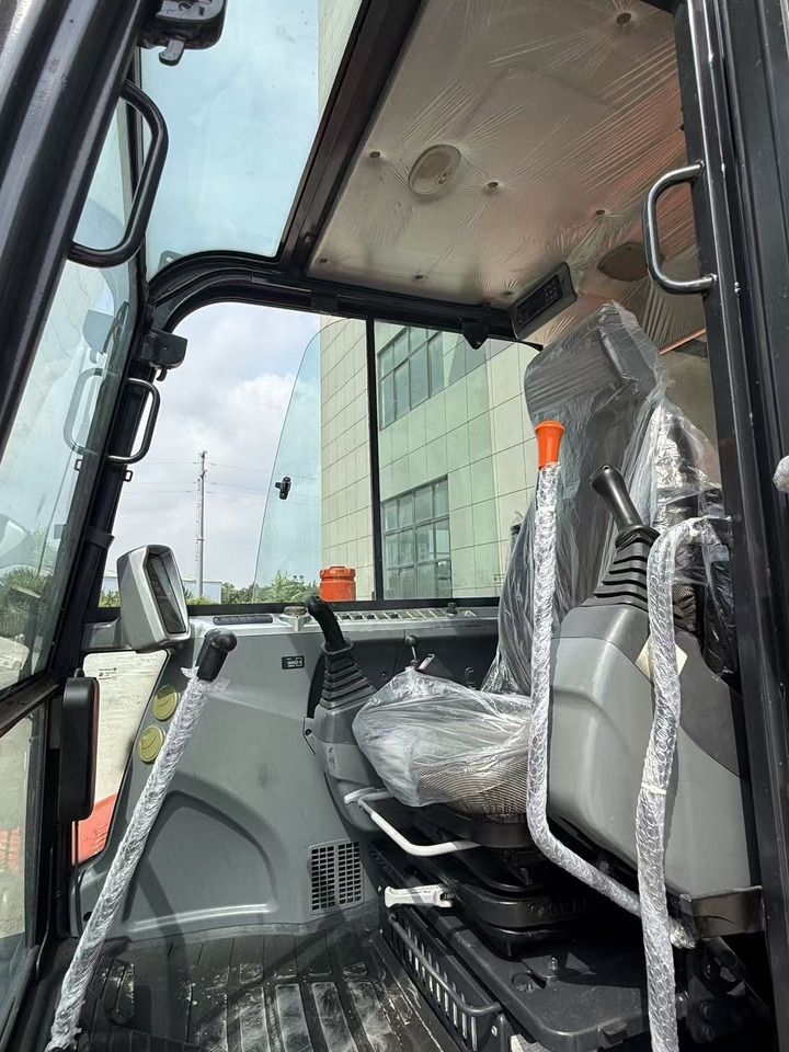 2024 Doosan DX75 mini excavator interior view 2024 Doosan DX75 mini excavator interior view
