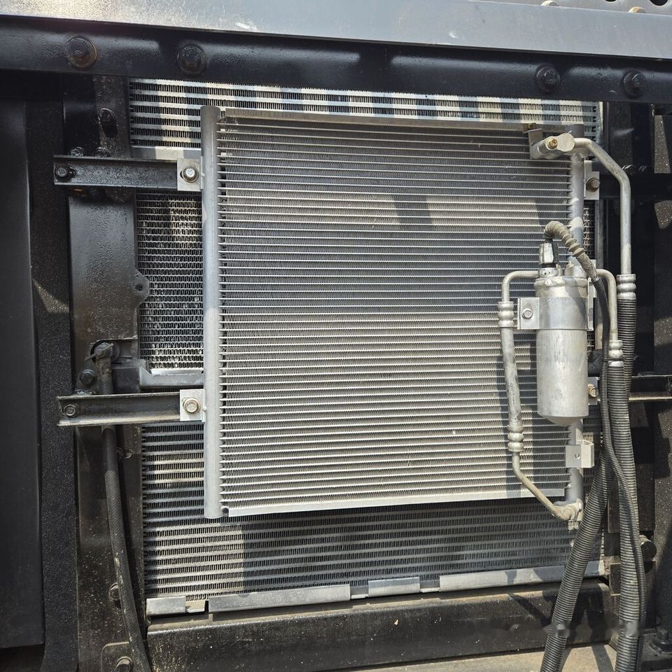 2022 Volvo EC210D crawler excavator radiator and cooling system detail 2022 Volvo EC210D crawler excavator radiator and cooling system detail