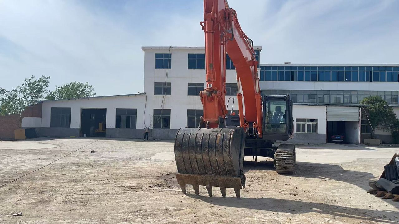 2023 Hitachi ZX350 crawler excavator, front view