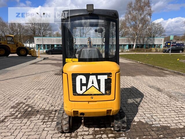 2016 Caterpillar 301.7D mini excavator rear view 2016 Caterpillar 301.7D mini excavator rear view