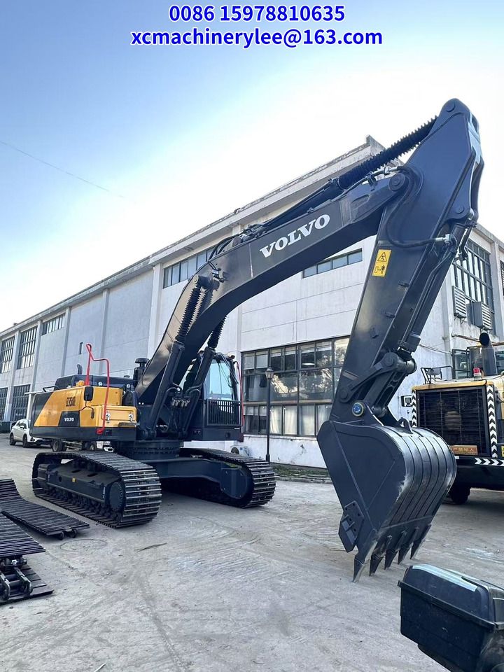 2024 Volvo EC350DL crawler excavator, side view