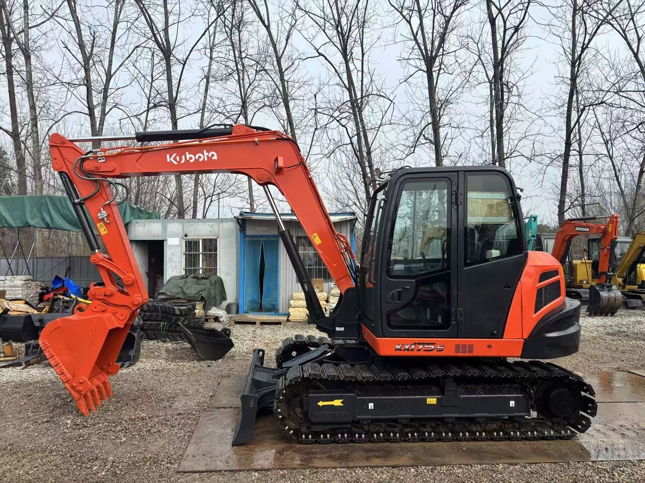 2024 Kubota KX175-5 mini excavator side view