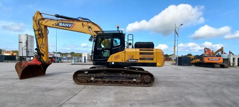 2021 Sany SY265C LC crawler excavator, side profile view 2021 Sany SY265C LC crawler excavator, side profile view