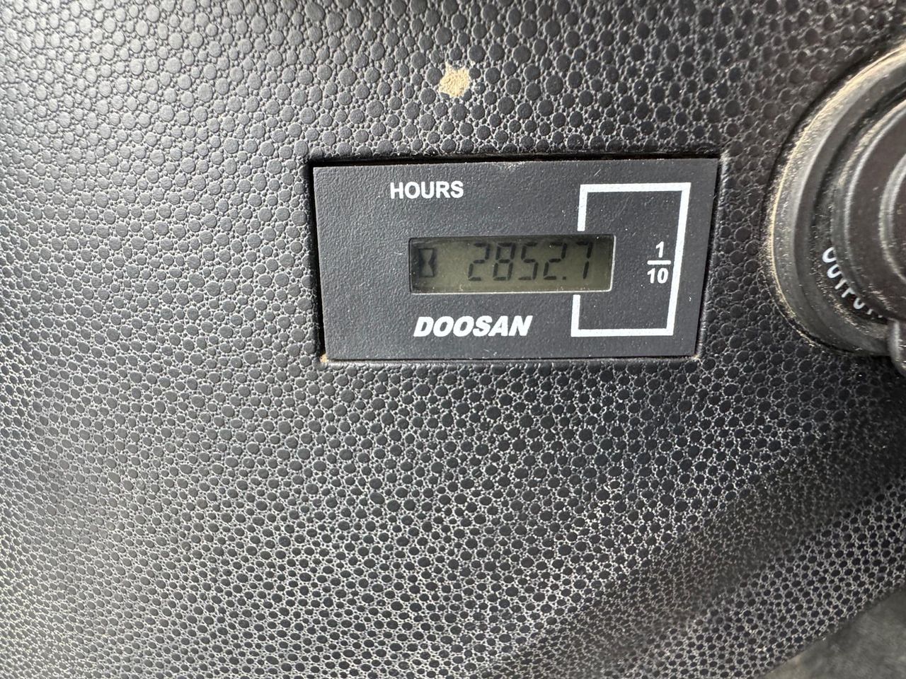2020 Doosan DX57W-5 wheel excavator hour meter 2020 Doosan DX57W-5 wheel excavator hour meter