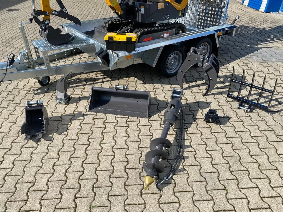 Berger Kraus BK1000JSR Mini-pelle