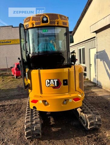 2023 Caterpillar 302.7CR mini excavator, rear view 2023 Caterpillar 302.7CR mini excavator, rear view