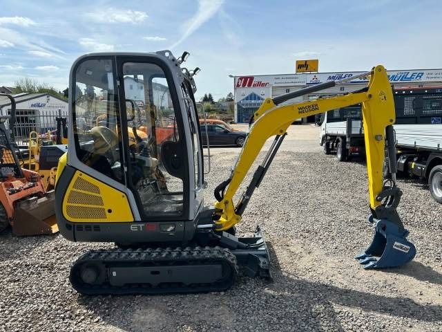 2023 Wacker Neuson ET18 mini excavator, side view 2023 Wacker Neuson ET18 mini excavator, side view