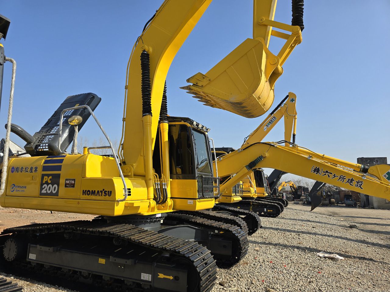 2024 Komatsu PC200-8 Raupenbagger, Seitenansicht 2024 Komatsu PC200-8 Raupenbagger, Seitenansicht