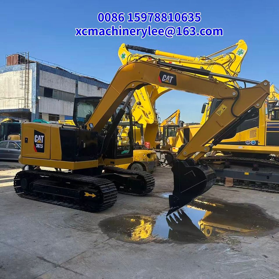 2023 Caterpillar 307.5 crawler excavator, side view 2023 Caterpillar 307.5 crawler excavator, side view