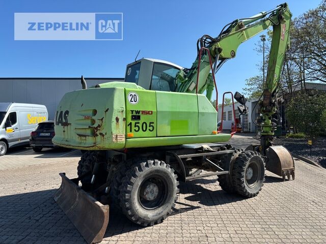 2008 Terex TW150 wheel excavator rear three-quarter view 2008 Terex TW150 wheel excavator rear three-quarter view
