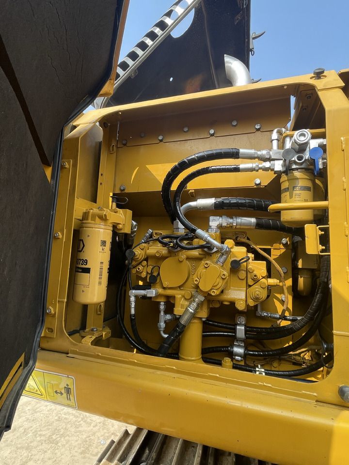 2023 Caterpillar 315D2GC crawler excavator engine compartment view 2023 Caterpillar 315D2GC crawler excavator engine compartment view