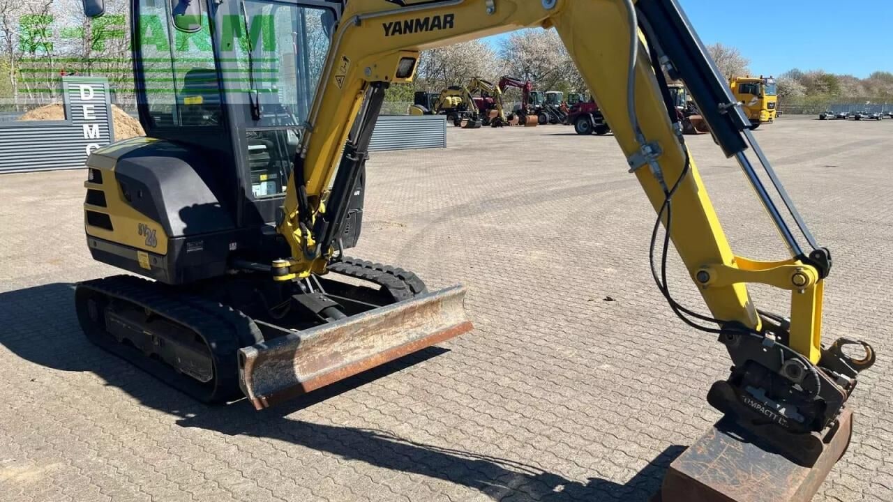 2018 Yanmar SV26 mini excavator, side view 2018 Yanmar SV26 mini excavator, side view