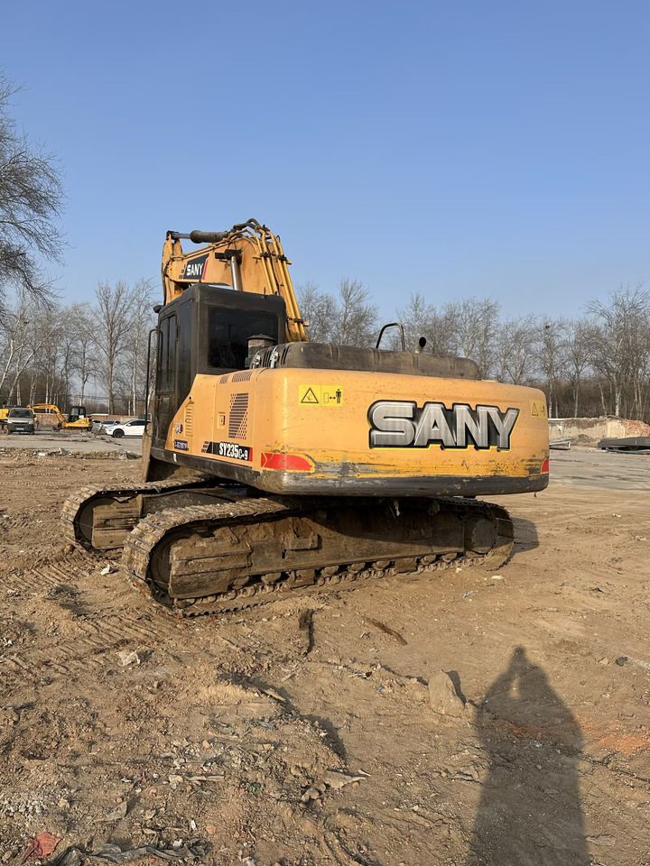 2019 Sany SY235C-9 crawler excavator, rear three-quarter view 2019 Sany SY235C-9 crawler excavator, rear three-quarter view
