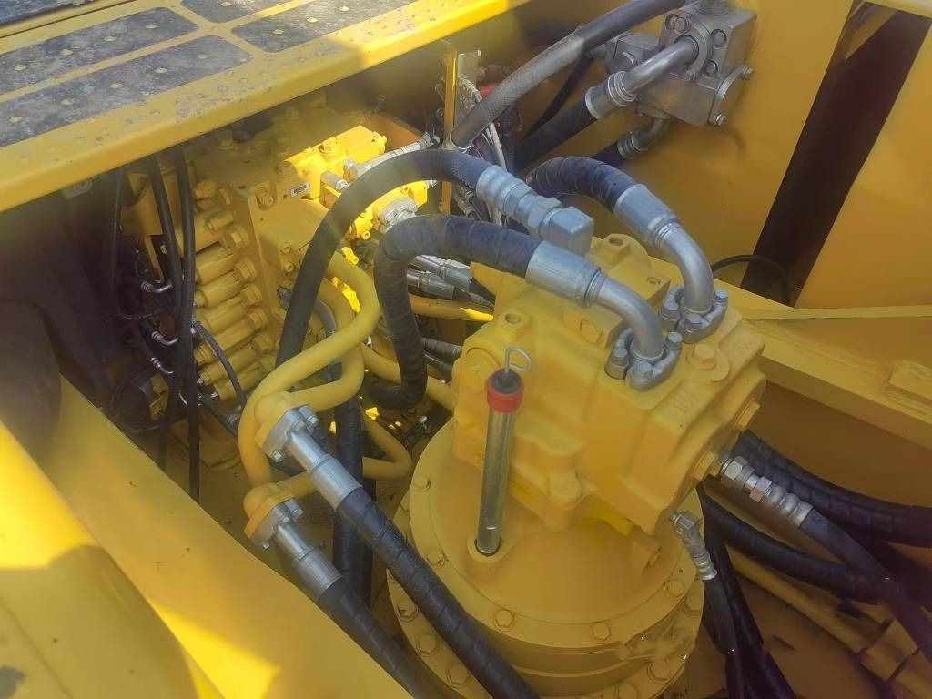 2023 Komatsu PC450-8 crawler excavator engine compartment view