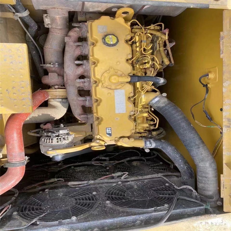 2022 Caterpillar 330C crawler excavator engine compartment view