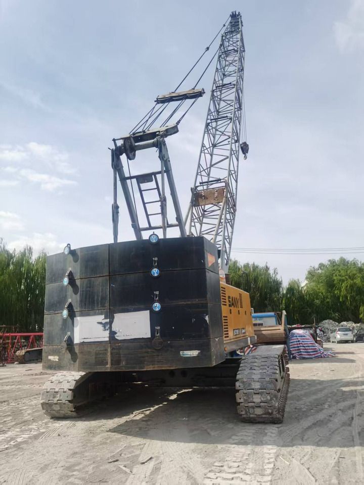 2020 Sany SCC750E crawler crane rear view 2020 Sany SCC750E crawler crane rear view