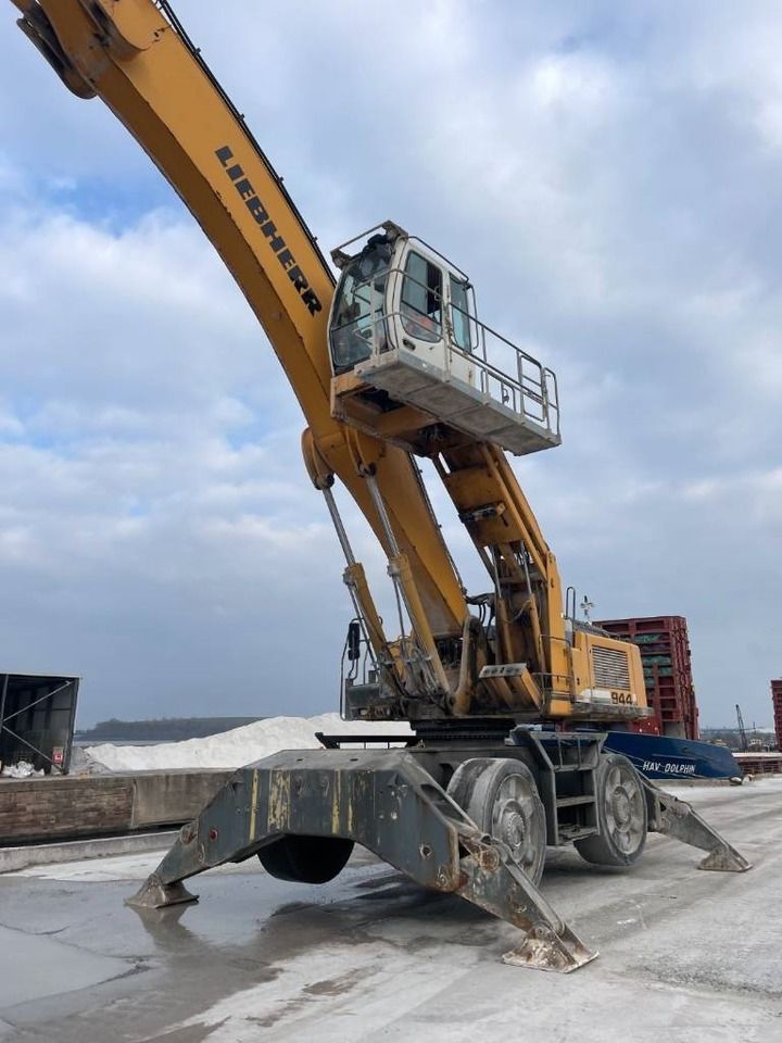 2008 Liebherr 944 material handler, low angle view