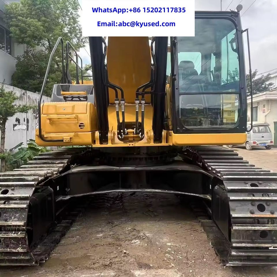 2024 Caterpillar 320GC crawler excavator, front view 2024 Caterpillar 320GC crawler excavator, front view