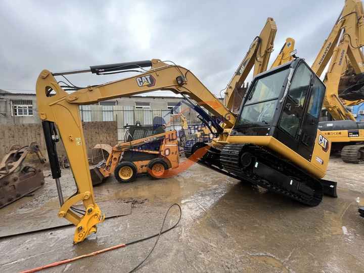 2020 Caterpillar 306E2 crawler excavator, side view