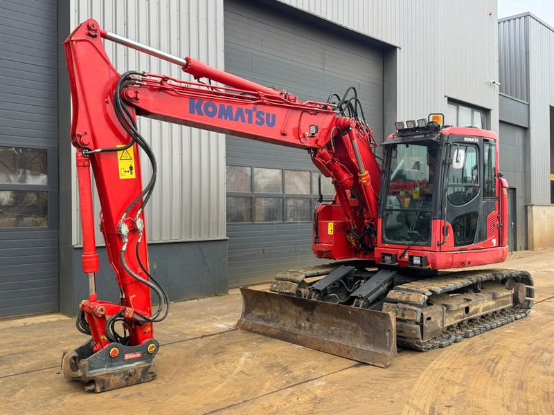2017 Komatsu PC138US-11 crawler excavator, side view