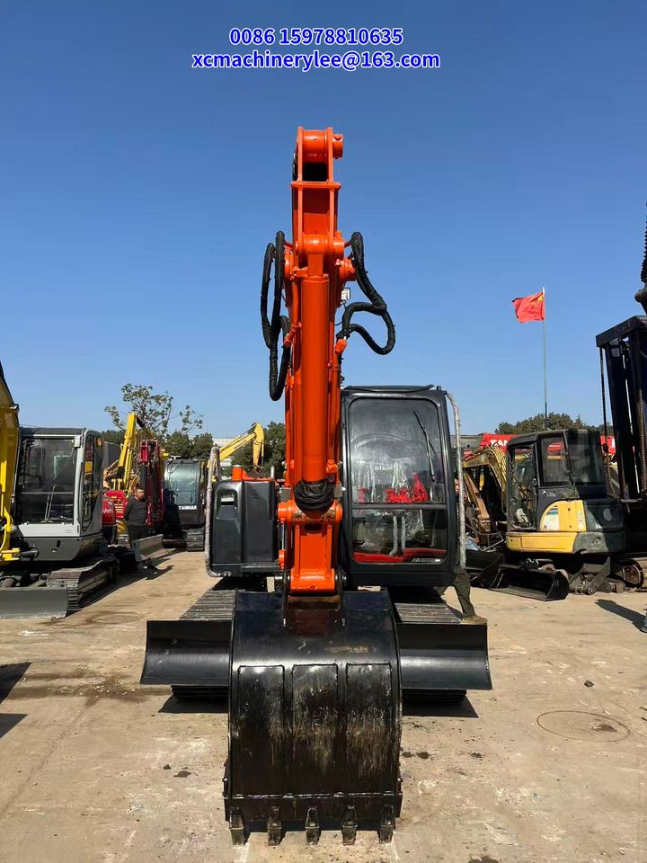 2024 Hitachi ZX70 crawler excavator, front view